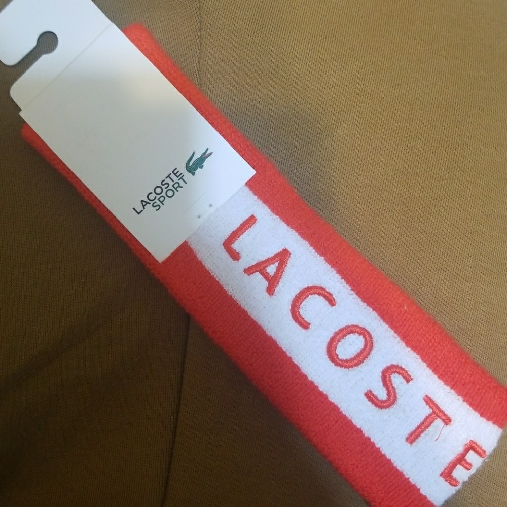 Lacoste head band